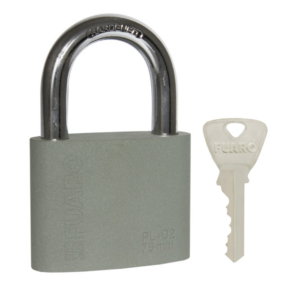 Замок Fuaro (Фуаро) навесной PL-PROTEC-0275 3key (PL-02-75) англ. /блистер