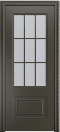 Межкомнатная дверь «Версаль-1Ф Loft (9) ДО» 2000 x 600 Гриджио