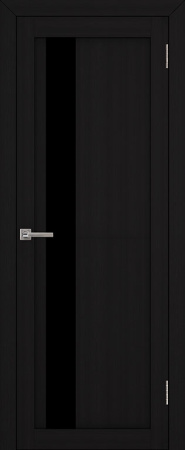 Дверь межкомнатная UniLine 30004 экошпон белый велюр остекленная 700x2000 30004 Shoko
