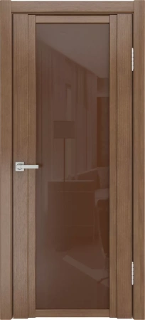 Межкомнатная дверь «QDO X, ДО» 2000 x 600 Красное дерево