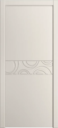 Межкомнатная дверь «ID-FL, ДГ» 2000 x 600 Белоснежный