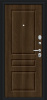 Металлическая дверь Пик Букле чёрное/Dark Barnwood