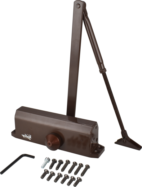 Дверной доводчик  DD-140BR (коричневый)