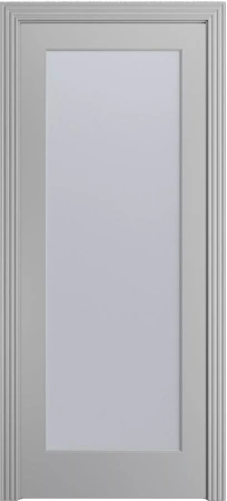 Межкомнатная дверь «Бруклин-1 ДО» 2000 x 800 Светло серая