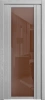 Межкомнатная дверь «QDO X, ДО» 2000 x 700 Темно-серый