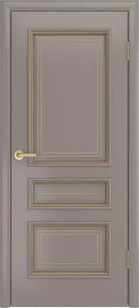 Межкомнатная дверь «Голд-2 ДГ» 2000 x 700 Темно-серый