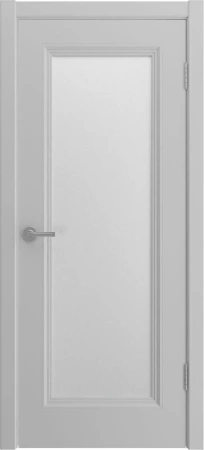 Межкомнатная дверь «Шелли-1, ДО» 2000 x 600 RAL 7047