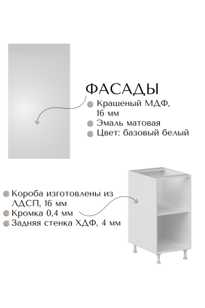 Готовый кухонный гарнитур БЕАТРИС 11