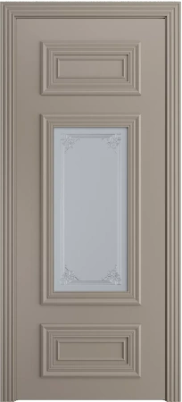 Межкомнатная дверь «Сицилия, ДО» 2000 x 600 latte