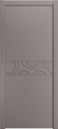 Межкомнатная дверь «ID-FL, ДГ» 2000 x 700 Темно-серый