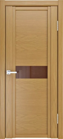 Межкомнатная дверь «QDO H ДО» 2000 x 600 Американский орех