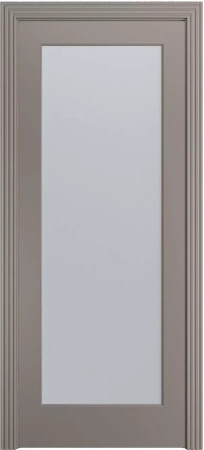 Межкомнатная дверь «Бруклин-1 ДО» 2000 x 700 Темно-серый