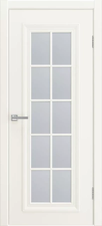 Межкомнатная дверь «Прованс-10 Багет ДО1» 2000 x 600 RAL 9010