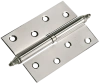 Петля разъемная стальная MS 100X70X2.5 R SN правая, врезная, цвет матовый никель, сталь