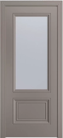 Межкомнатная дверь «Версаль-1Ф Премиум ДО» 2000 x 600 Темно-серый