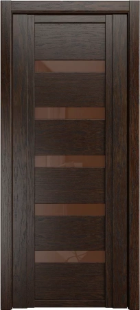 Межкомнатная дверь «QDO Z, ДО» 2000 x 900 Дуб мокко