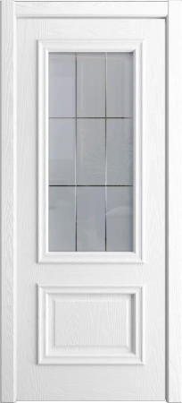 Межкомнатная дверь «Бристоль Премиум, ДО» 2000 x 600 Грей