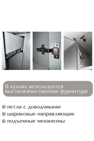 Готовый кухонный гарнитур МИЛАНА 1