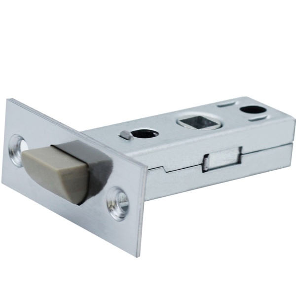 Защелка межкомнатная пластиковая Р45SC (мат. хром)