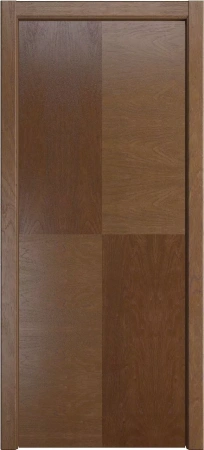 Межкомнатная дверь «Некст-2 ДГ» 2000 x 600 Американский орех