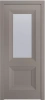 Межкомнатная дверь «Каролина-2 ДО» 2000 x 600 Темно-серый