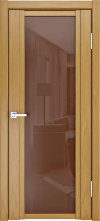 Межкомнатная дверь «QDO X, ДО» 2000 x 800 Дуб коньячный