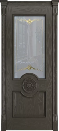 Межкомнатная дверь «Портофино, ДO» 2000 x 600 Гриджио
