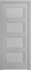Межкомнатная дверь «Манхэттен-4 ДО» 2000 x 600 Грей