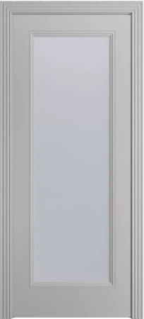 Межкомнатная дверь «Манхэттен-1 ДО» 2000 x 600 Грей