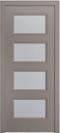 Межкомнатная дверь «Манхэттен-4 ДО» 2000 x 800 Гриджио