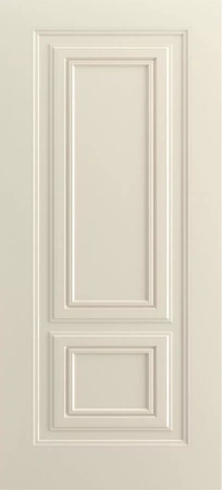 Межкомнатная дверь «Титул-2 В1 ДГ» 2000 x 600 RAL 7047